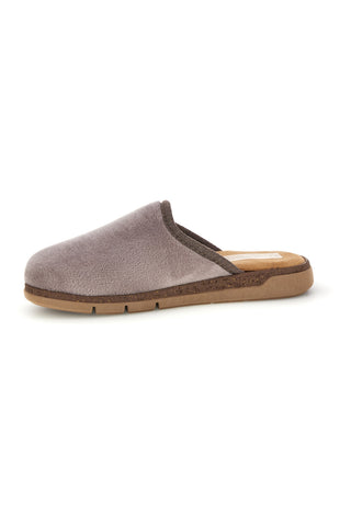 Graue Hausschuhe mit flexibler Sohle Plocadi 6521580PE