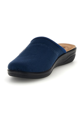 Blaue Hausschuhe mit Herz-Detail von Inblu 52 CF