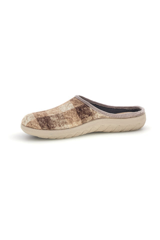 Beige karierte Hausschuhe von Inblu, Größe 39 ET