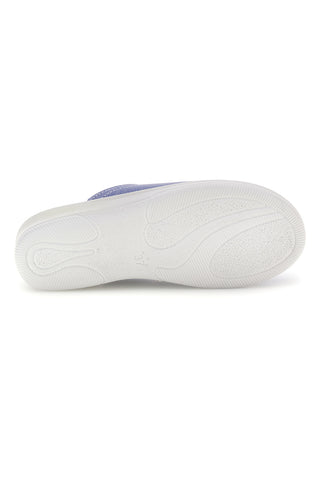 Professionelle lila Pantoletten mit perforiertem Obermaterial von Inblu 5033N