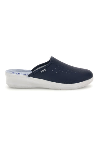 Blaue Arbeitsschuhe mit perforiertem Obermaterial, Modell Inblu 5033N
