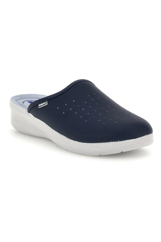 Blaue Arbeitsschuhe mit perforiertem Obermaterial, Modell Inblu 5033N
