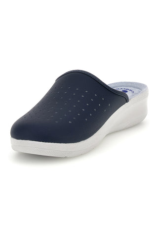 Blaue Arbeitsschuhe mit perforiertem Obermaterial, Modell Inblu 5033N