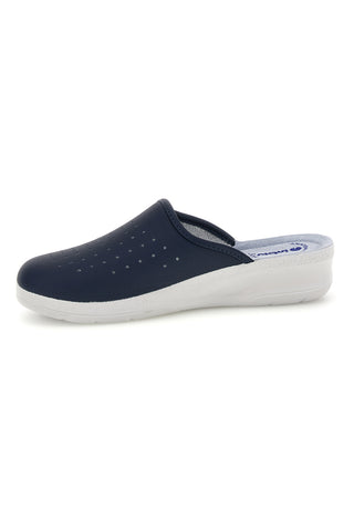 Blaue Arbeitsschuhe mit perforiertem Obermaterial, Modell Inblu 5033N