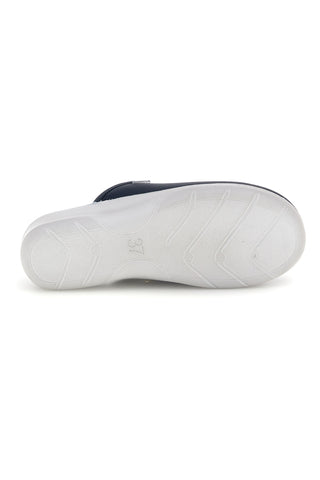 Blaue Arbeitsschuhe mit perforiertem Obermaterial, Modell Inblu 5033N
