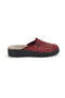 Rote Hausschuhe mit Musterdruck Bio up 714