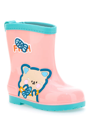 Stivaletti da Pioggia Rosa 2T2L 07