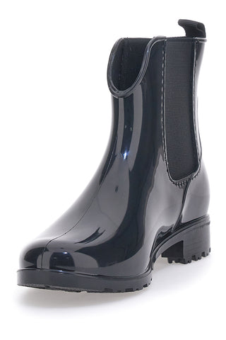 Stivaletti Chelsea Neri In Gomma 2T2L 01