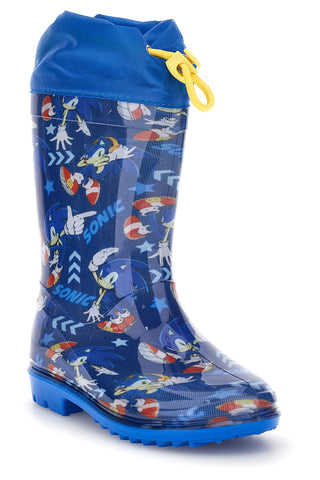 Stivali da pioggia blu Sonic N9610139S02