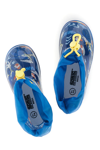 Stivali da pioggia blu Sonic N9610139S02