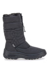 Schwarze Schneestiefel mit Frontreißverschluss 2T2L 2355