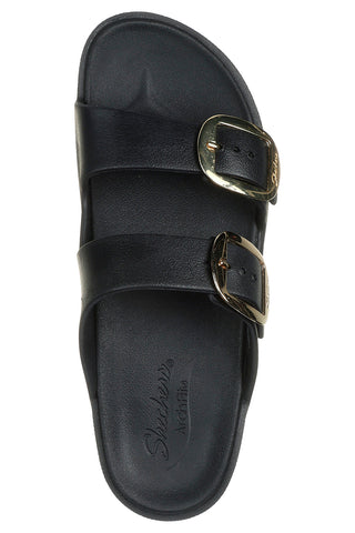 Ciabatte Nere Skechers Foamies: Arch Fit Cali Breeze Gold Star