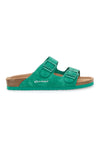 Ciabatte Verdi con sottopiede preformato Superga S11U109