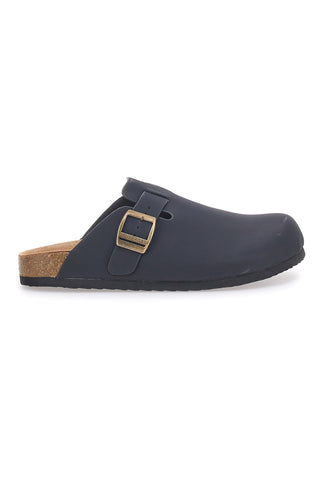 Schwarze Sabot-Hausschuhe, hergestellt in Italien, SUPERGA S11U700