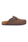 Braune, in Italien hergestellte SUPERGA S31U384 Sabot-Hausschuhe