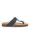 ALTEMBERG 121 Schwarze Flip-Flops