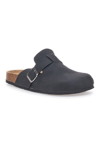 Schwarze Sabot-Hausschuhe mit vorgeformtem Fußbett Goodyear GY42030