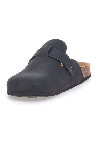 Schwarze Sabot-Hausschuhe mit vorgeformtem Fußbett Goodyear GY42030