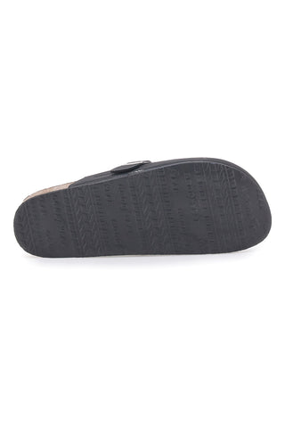 Schwarze Sabot-Hausschuhe mit vorgeformtem Fußbett Goodyear GY42030