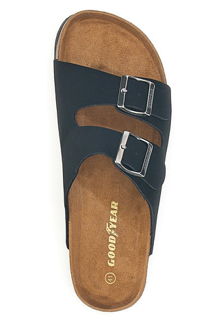 Ciabatte Nere Con Doppia Fascia Goodyear GY11031