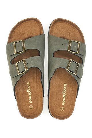 Ciabatte Verdi Con Doppia Fascia Goodyear GY11031