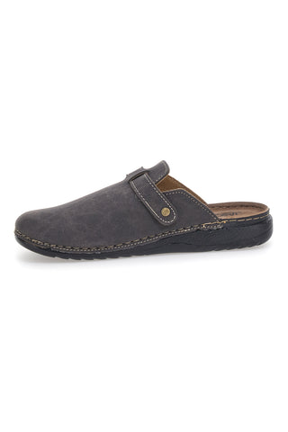 Sabot marroni con fibbia decorativa Jasonstone B001