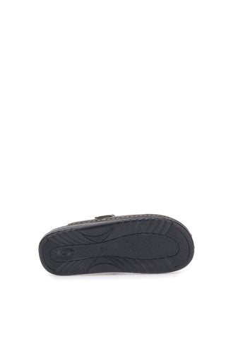 Sabot marroni con fibbia decorativa Jasonstone B001