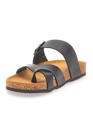 Ciabatte infradito nere Made in Italy Pittarello Sun 335A311SR