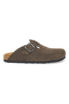Ciabatte Chiuse Marrone Scuro con Sottopiede in Pelle Made in Italy PITTARELLO TIERRA 335A013PR