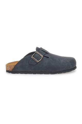 Schwarze geschlossene Hausschuhe mit Ledersohle Made in Italy PITTARELLO TIERRA 335A013PR