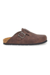 Ciabatte Chiuse Marroni con Sottopiede in Pelle Made in Italy PITTARELLO TIERRA 335A013PR