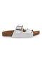 Ciabatte Bianche con Doppia Fibbia Made in Italy PITTARELLO TIERRA 335A00630SR