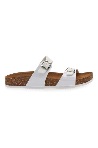 Ciabatte Bianche con Doppia Fibbia Stretta PITTARELLO TIERRA 335A006SR