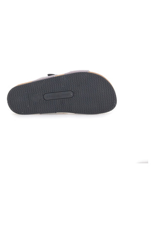 Ciabatte Grigie con Doppia Fibbia PITTARELLO TIERRA 335A006SR