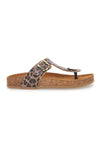 Ciabatte Infradito Leopardate in Vera Pelle Made in Italy Pittarello Tierra 335A2177SR