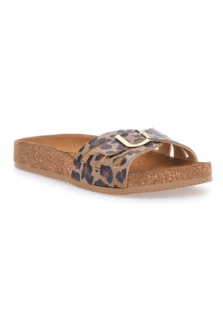 Leoparden-Hausschuhe, hergestellt in Italien, PITTARELLO TIERRA 335A021SR