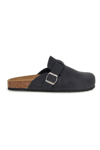 Ciabatta nera con fibbia Goodyear GY42030
