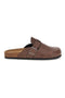 Brauner Slipper mit Goodyear-Schnalle GY42030