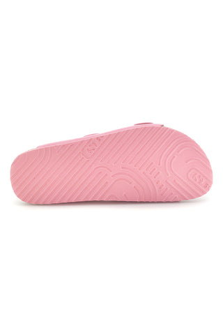 Ciabatte rosa con doppia fibbia Superga S11U109