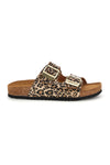 Ciabatte leopardate con doppia fibbia Superga S31Y796