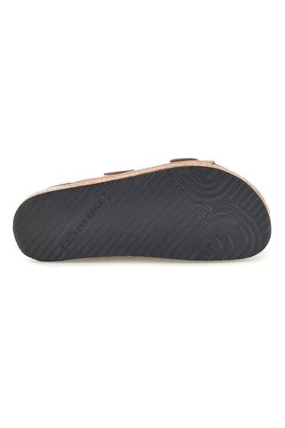 Rosa Gold Hausschuhe mit doppelter Schnalle Superga S11U421