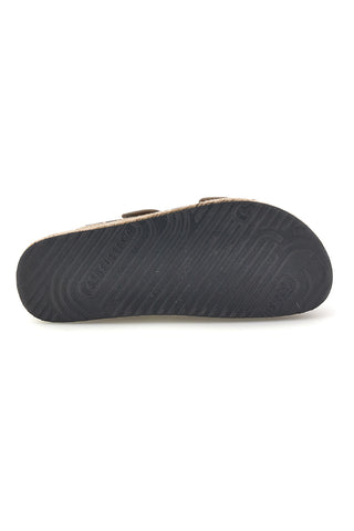 Ciabatte leopardate con doppia fibbia Superga S11Y279