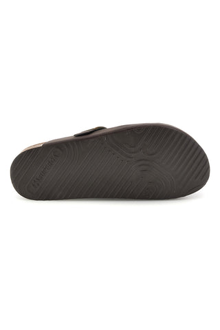 Braune Clog Hausschuhe mit Schnalle Superga S11U700
