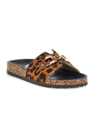 Sandali animalier con fibbia Me & me 15615