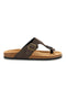 Braune verstellbare Schnalle Flip-Flops Altemberg 121