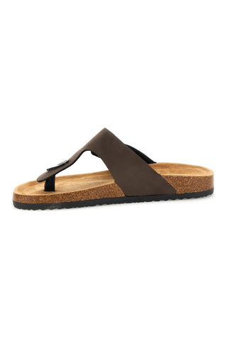 Braune verstellbare Schnalle Flip-Flops Altemberg 121