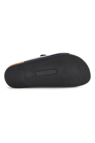 Ciabatte blu con doppia fibbia Pittarello Tierra 335A038SR
