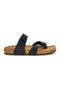 Schwarz Hausschuhe mit Schnalle Pittarello tierra 335A311SR