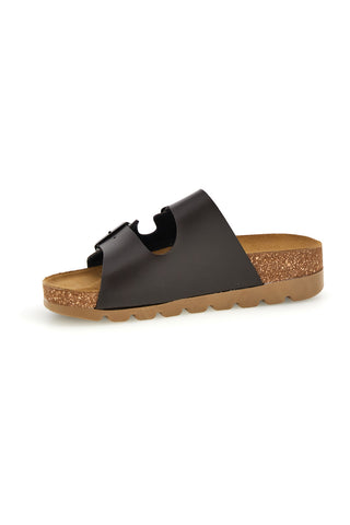 Braune Hausschuhe mit Innensohle aus echtem Leder Pittarello Bio 335P20630SR