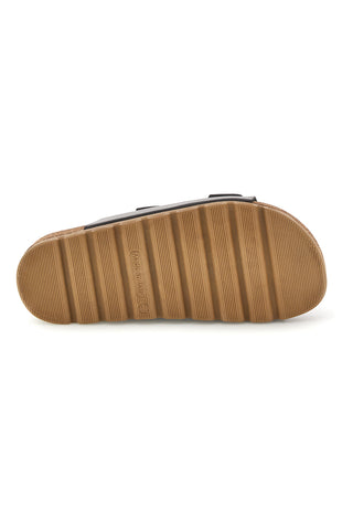 Braune Hausschuhe mit Innensohle aus echtem Leder Pittarello Bio 335P20630SR